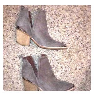 NEW Jeffrey Campbell Taupe Booties